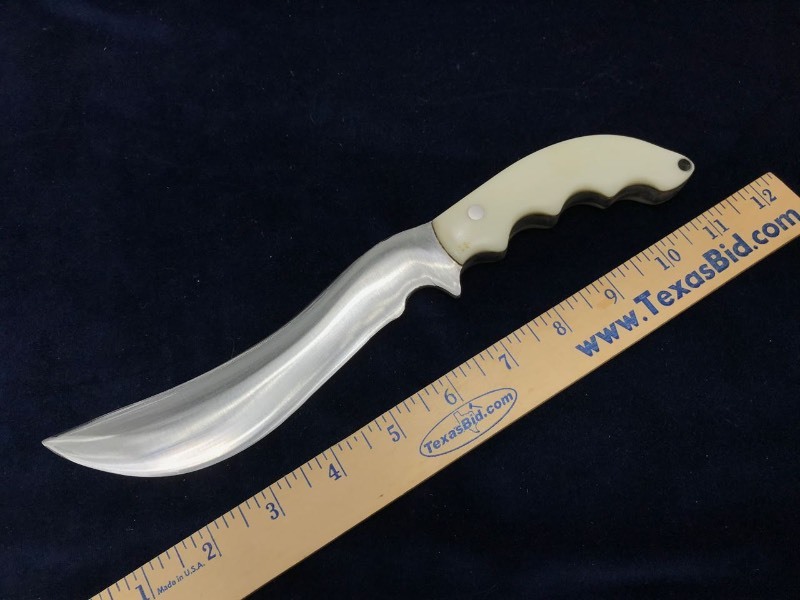 lot 215 image: Knife  Unfinished, Micarta Handle