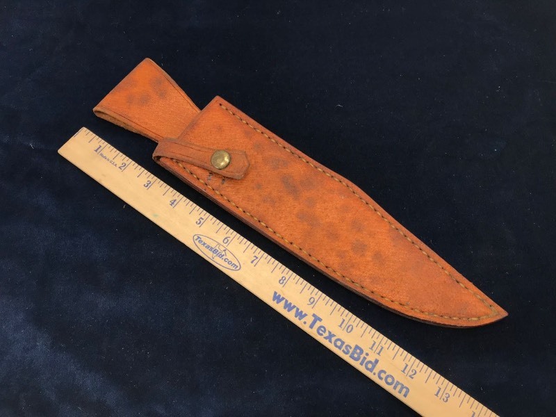 lot 277 image: Sheath  Custom Bowie, Exotic Skin