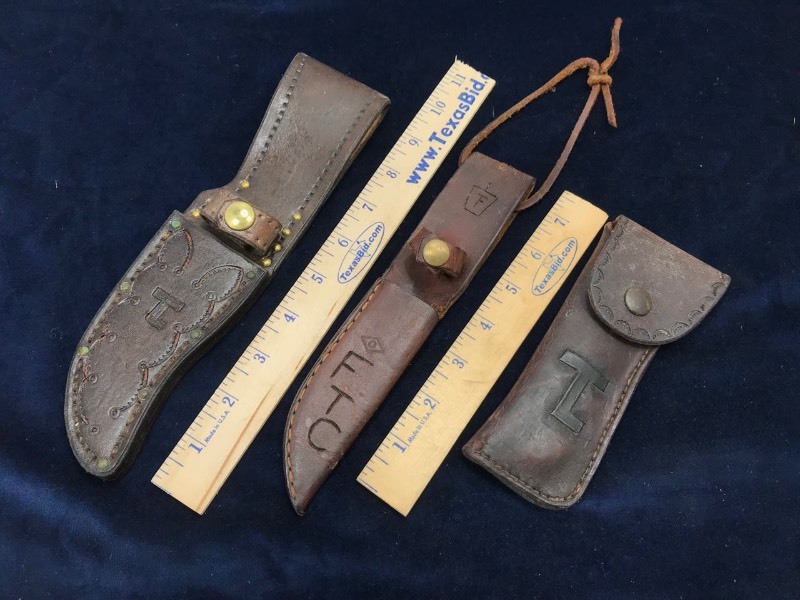 lot 279 image: (3) Sheaths  Marked Terry Callahan
