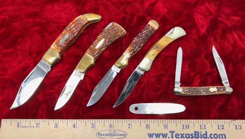 lot 294 image: (5) Knives Parker