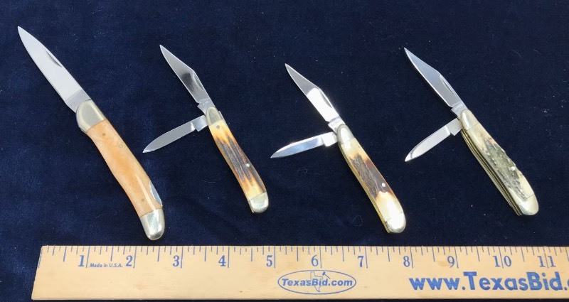 lot 295 image: (4) Knives Taylor Cutlery