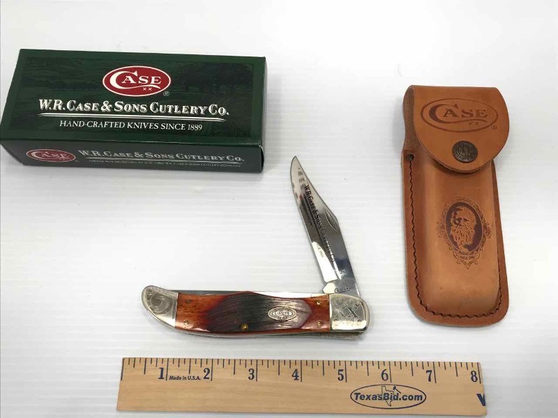 lot 329 image: Knife Case XX 6265 with Leather Sheath