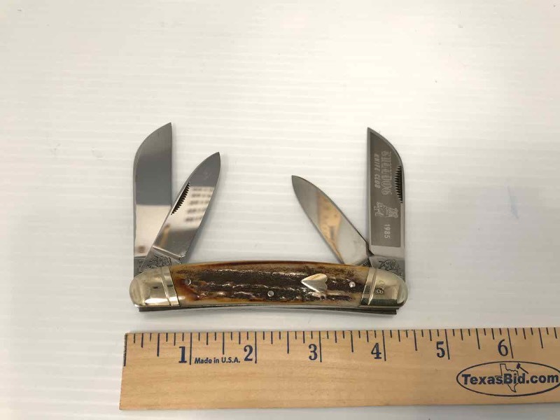 lot 347 image: Bulldog Knife  Knife Club 1985 (heart)