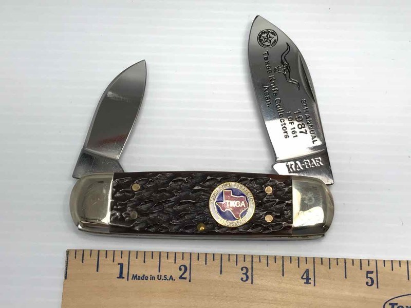 lot 385 image: TKCA  8th Annual 1987 1 of 161 KA-Bar 800 SF86