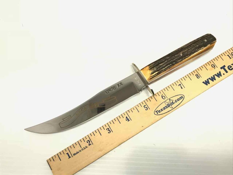 lot 396 image: NKCA Club Knife  1991 1 of 1250 Case L0242, Fixed Blade