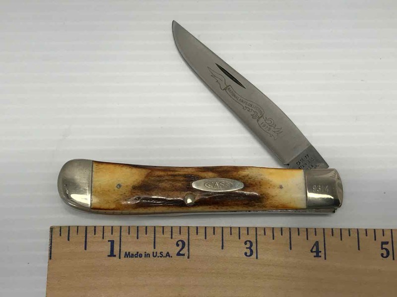 lot 399 image: NKCA Club Knife  1979 Case 5154 SSP 9314