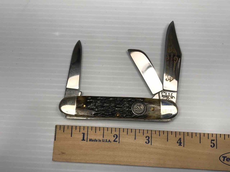 lot 419 image: NKCA Club Knife  Case Tested XX G 6345 12 SS