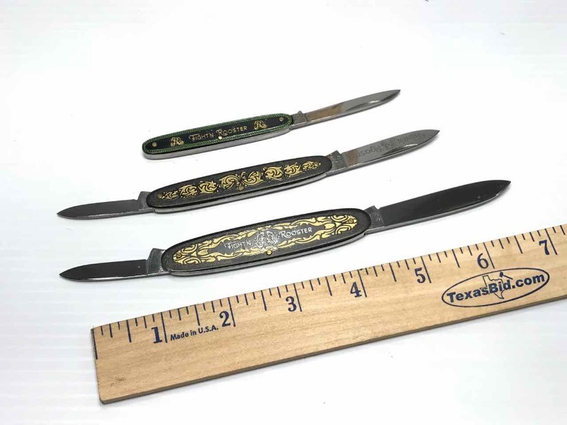 lot 466 image: Fightn Rooster Knife  Frank Buster Cut. Co.