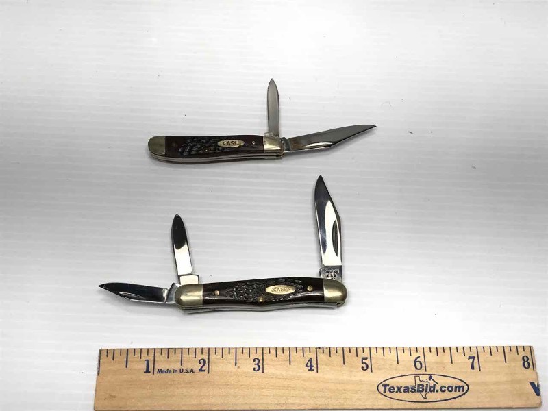 lot 481 image: (2) Knifes  Case 6308 & 6220