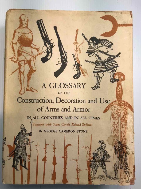 lot 628 image: (1) Book  A Glossary of The Construction, Decoration and Use of Arms and Armor
