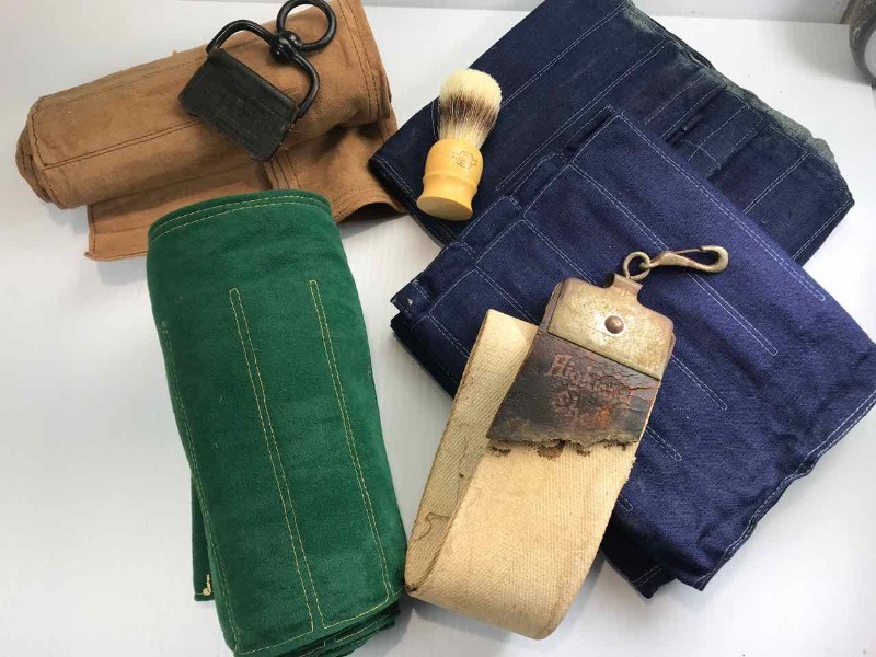 lot 783 image: Strap, Buckle, Brush, Rolls