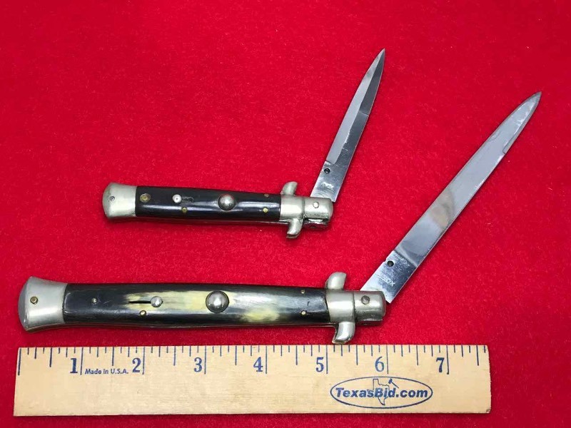 lot 508 image: (2) Knifes  Inox, Spring Assist