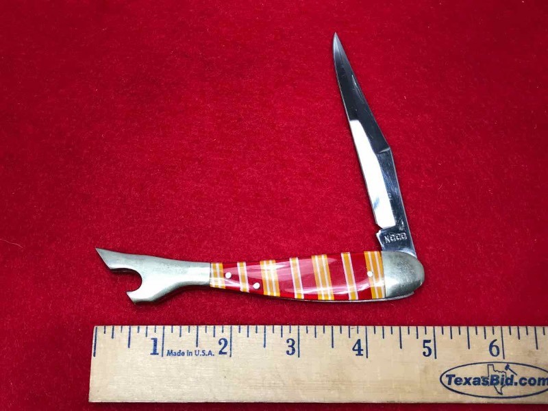 lot 518 image: Knife  NCCO Japan, with bottle opener end (Gal Leg)