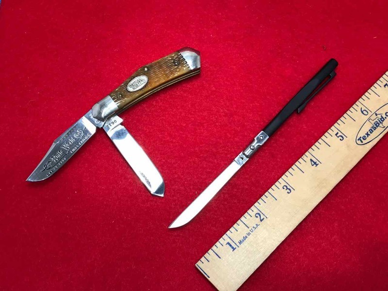 lot 545 image: Knife  Pen with Pocket Clip 1 of 2000 1st Edition 0619 2-Blade Folder