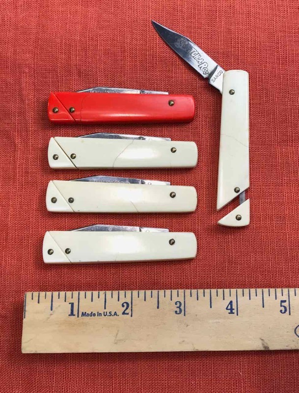 lot 668 image: (5) Knives  Switch-a-Roos