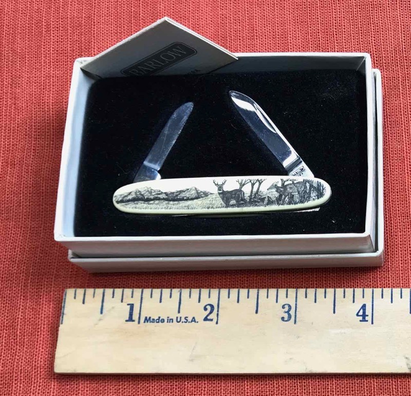 lot 670 image: (1)Knife Barlow, 2-Blade