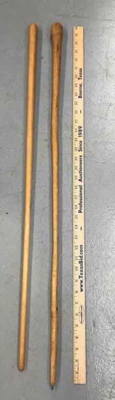 lot 685 image: (2) Strolling Sticks