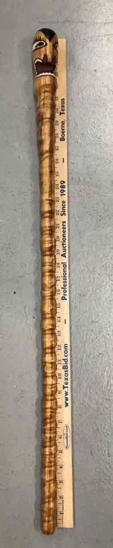 lot 691 image: Hiking Stick  Face