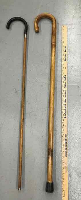 lot 696 image: (2) Canes