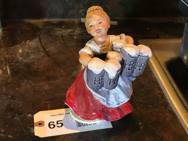 lot 65 image: Goebel, West Germany 1500116 Musical Hofbrauhaus Girl