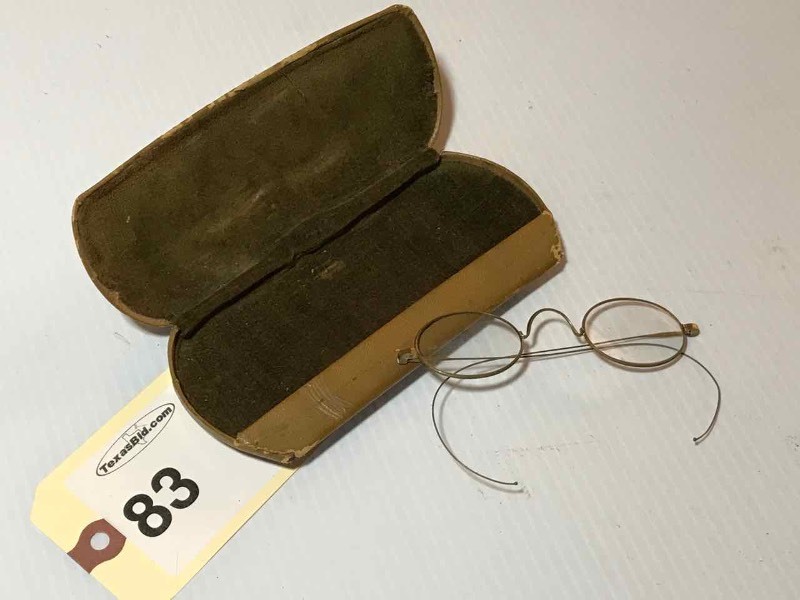 lot 83 image: Antique Eye Glasses