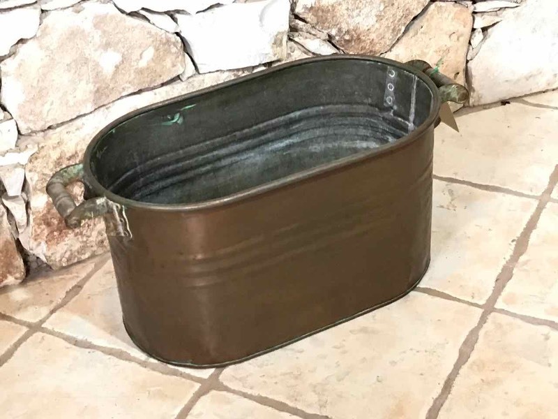 lot 109 image: Copper Wash Tub