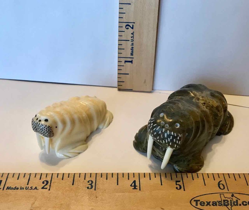 lot 404 image: (2) Walrus  SEPAK