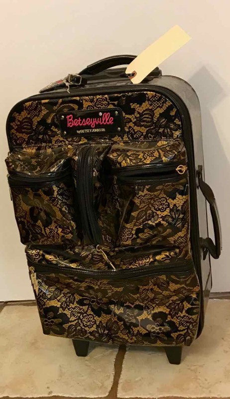 lot 417 image: Betseyville by Betsy Johnson Carry-On Luggage