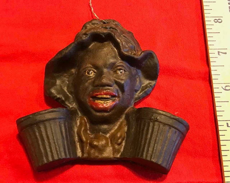 lot 499 image: Cast Iron  Match Stick Holder