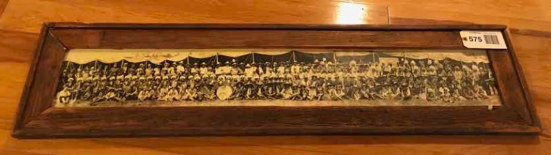 lot 575 image: Framed Old Photo  Miller Bros. Real Wild West Season 1926