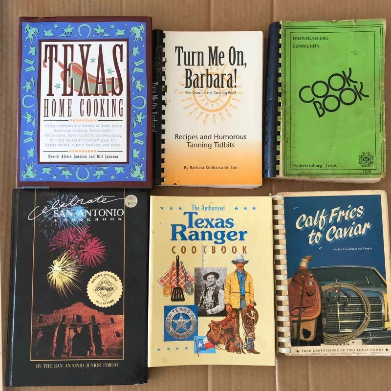 lot 616 image: Cookbooks  Texas
