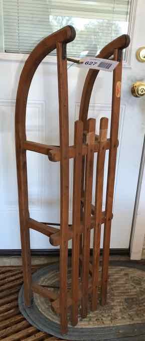 lot 627 image: Wood Sled  Mobel Bayer Rosenstr. 8-14 Kaiserslautern.