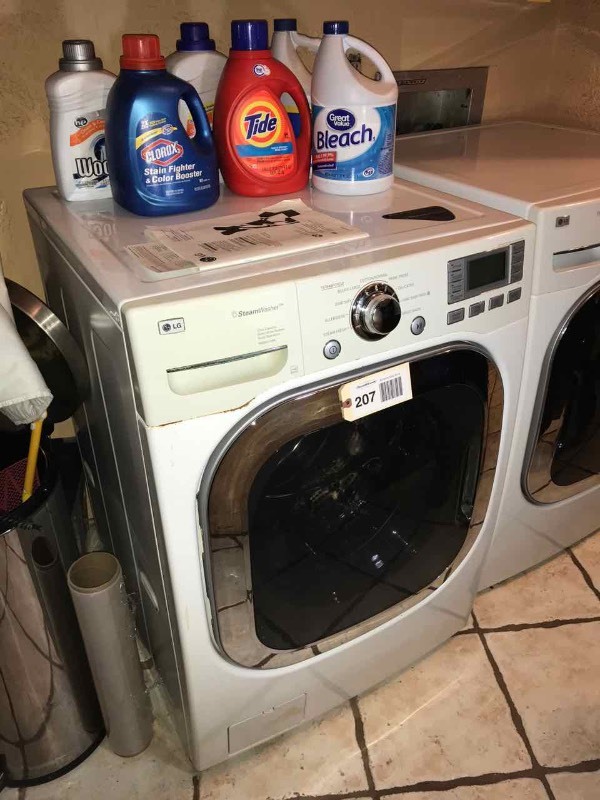 lot 207 image: LG Washer (WM3001HWA)