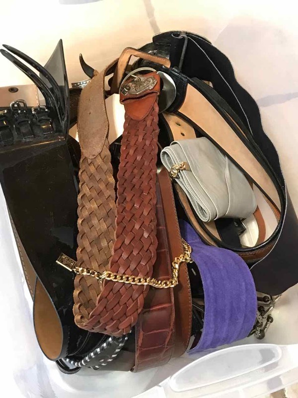 lot 247 image: Ladies Fashion Belts