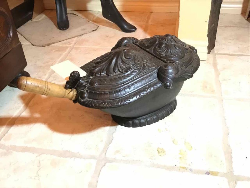 lot 317 image: Cast Iron Coal or Ash Bin