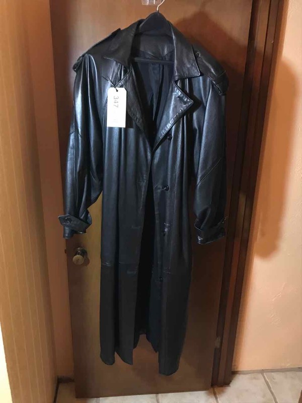 lot 347 image: (4) Ladies Clothing  Black Coats