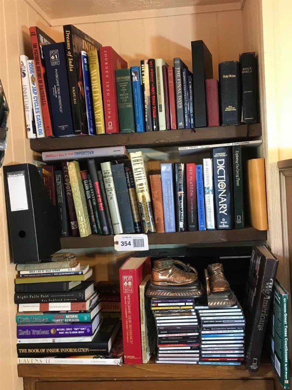 lot 354 image: Books & Music CDs