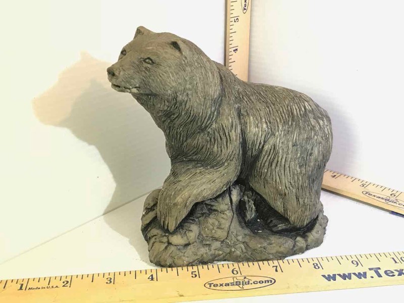 lot 399 image: Alaskan  Authentic Hand Crafted Bear