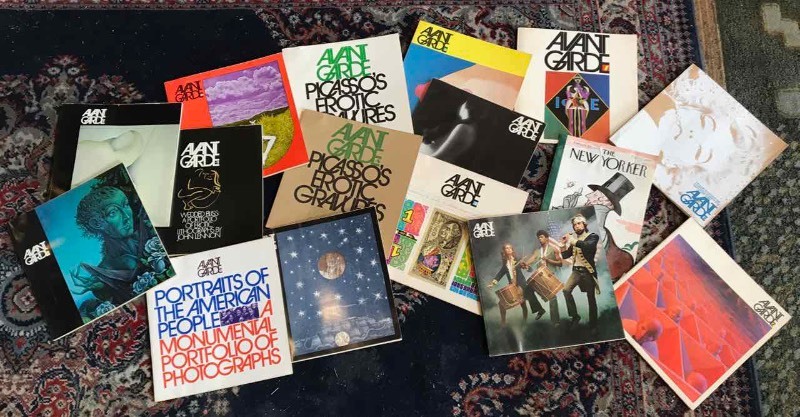 lot 669 image: Past Issues of Avant Garde Magazine