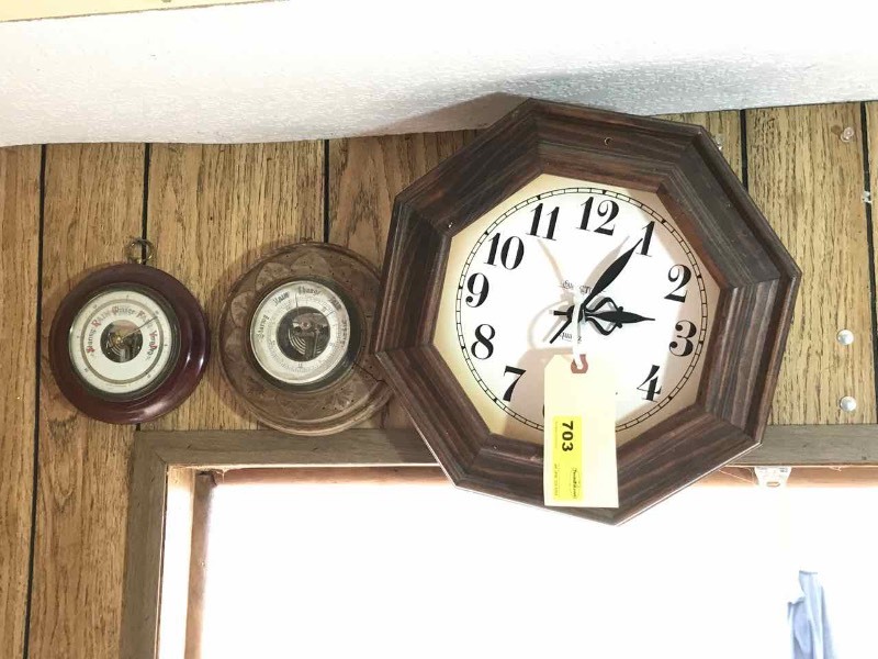 lot 703 image: Clocks & Barometers