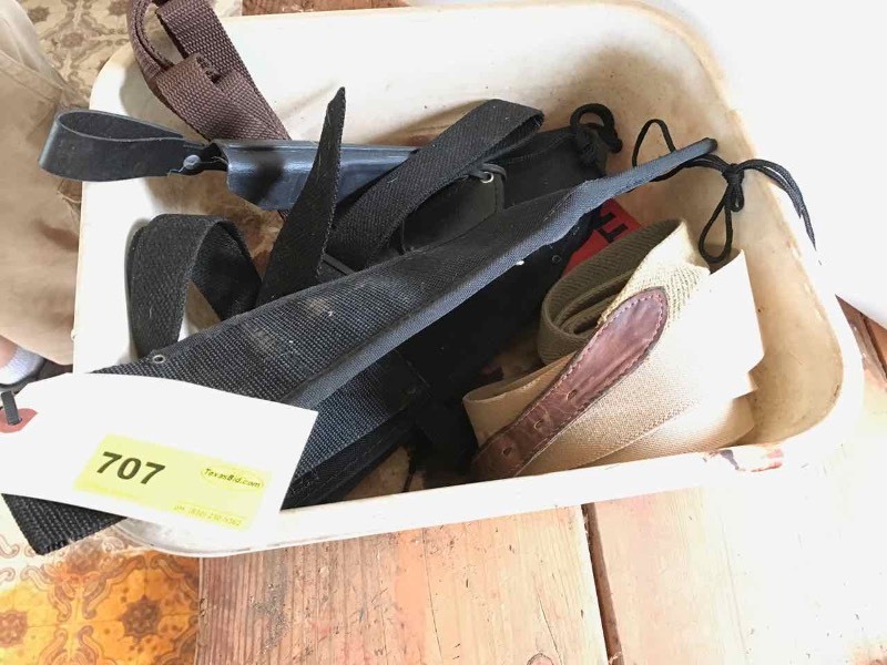 lot 707 image: Web Gear, Nylon Knife Sheaths