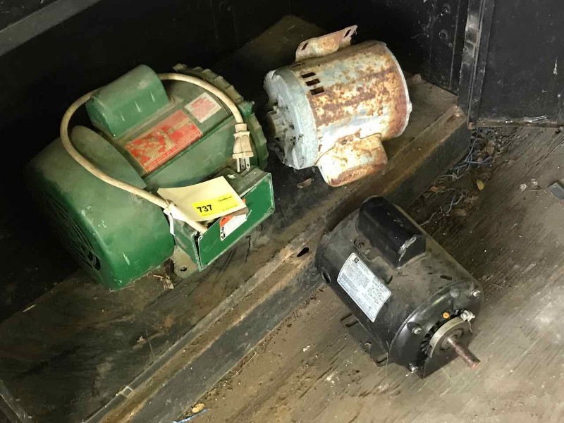 lot 737 image: (2) Electric Motors