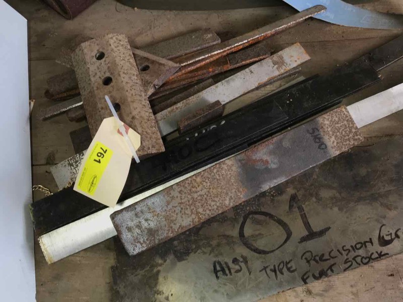 lot 761 image: Asst. Knife Steel