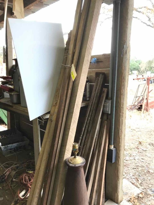 lot 774 image: Wood  Tiger Maple, Oak, Walnut
