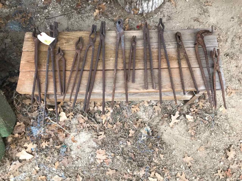 lot 784 image: Blacksmith Tools