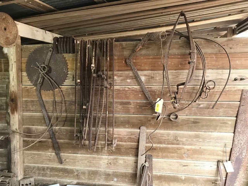 lot 815 image: Springs, Rake Teet, Clamps, Etc.