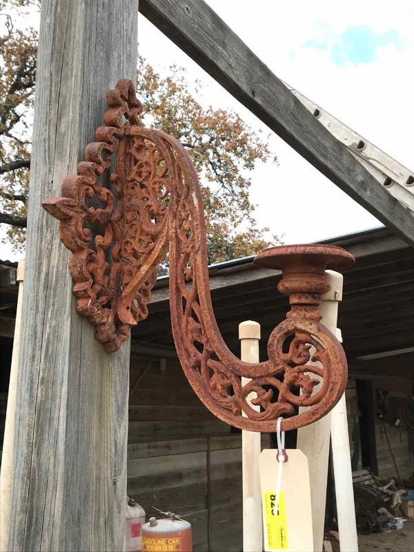 lot 825 image: Iron Wall Sconce