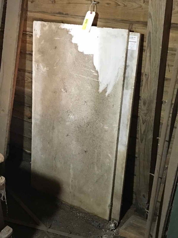 lot 875 image: (2) Marble Slabs