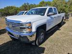 Surplus:  2015 Chevrolet 2500 HD, 4 door, tool box, headache rack, lift gate  mileage 57,931  (VIN:  1GC2CUEG9FZ528346)