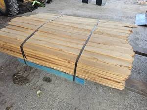 lot 16 image: Street Department Surplus  Cedar Fence Slats, 1x4x72 inch.  Approx. (195)